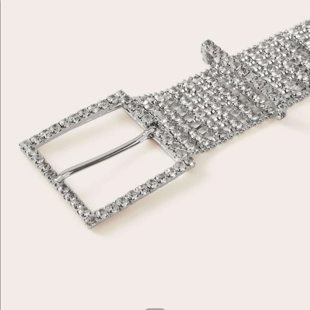 Rhinestone belt